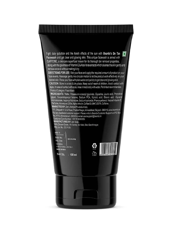 Beardo De-Tan Face wash for Men, 100 ml-8.webp